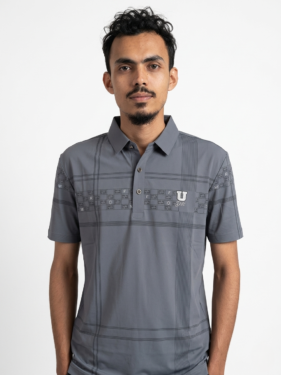 Icefeel Premium Chinese Polo Shirt Code- MTSP0324 Grey