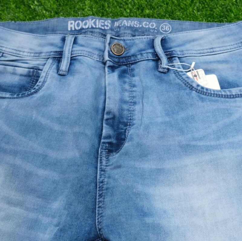 ROOK//IES -MBD1924 PREMIUM Knit Denim Men's Jeans - Image 4