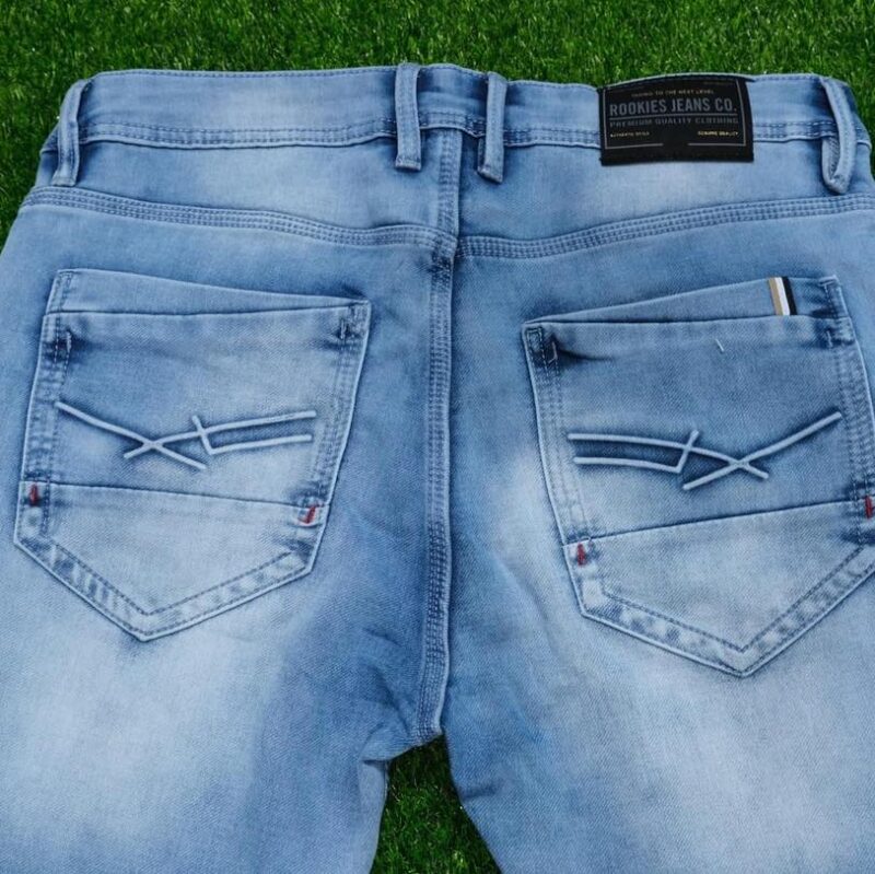 ROOK//IES -MBD1924 PREMIUM Knit Denim Men's Jeans - Image 7