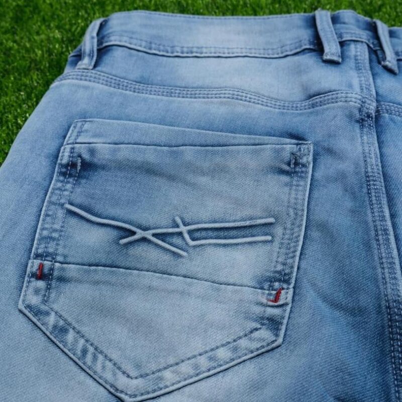 ROOK//IES -MBD1924 PREMIUM Knit Denim Men's Jeans - Image 8
