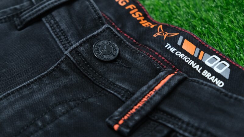 Kingfisher Black Pants K037 – Classic Fit, Premium Stretch Fabric - Image 7