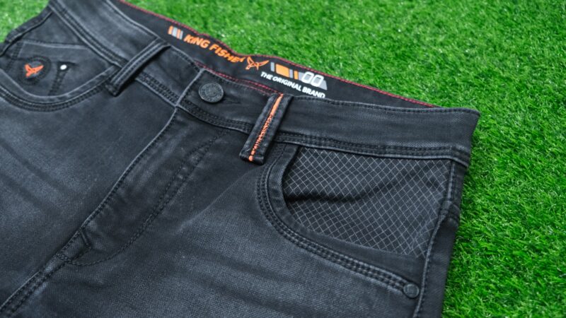 Kingfisher Black Pants K037 – Classic Fit, Premium Stretch Fabric - Image 5