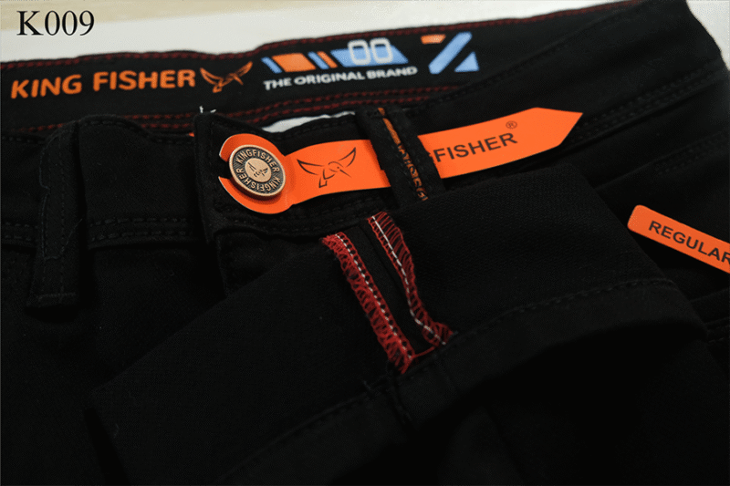 Original Kingfisher Black Pants MBD0924  – Bold Look, Everyday Comfort - Image 4