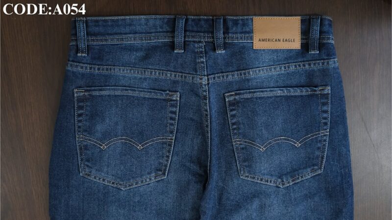 Premium Stretch-Fit Denim Pants for Men A054 – Classic Style, All-Day Comfort - Image 9