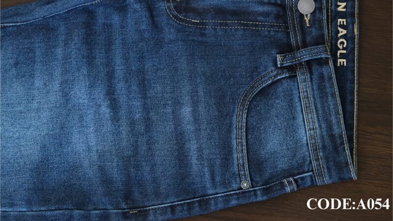 Premium Stretch-Fit Denim Pants for Men A054 – Classic Style, All-Day Comfort - Image 6