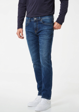 Premium Stretch-Fit Denim Pants for Men A054 – Classic Style, All-Day Comfort