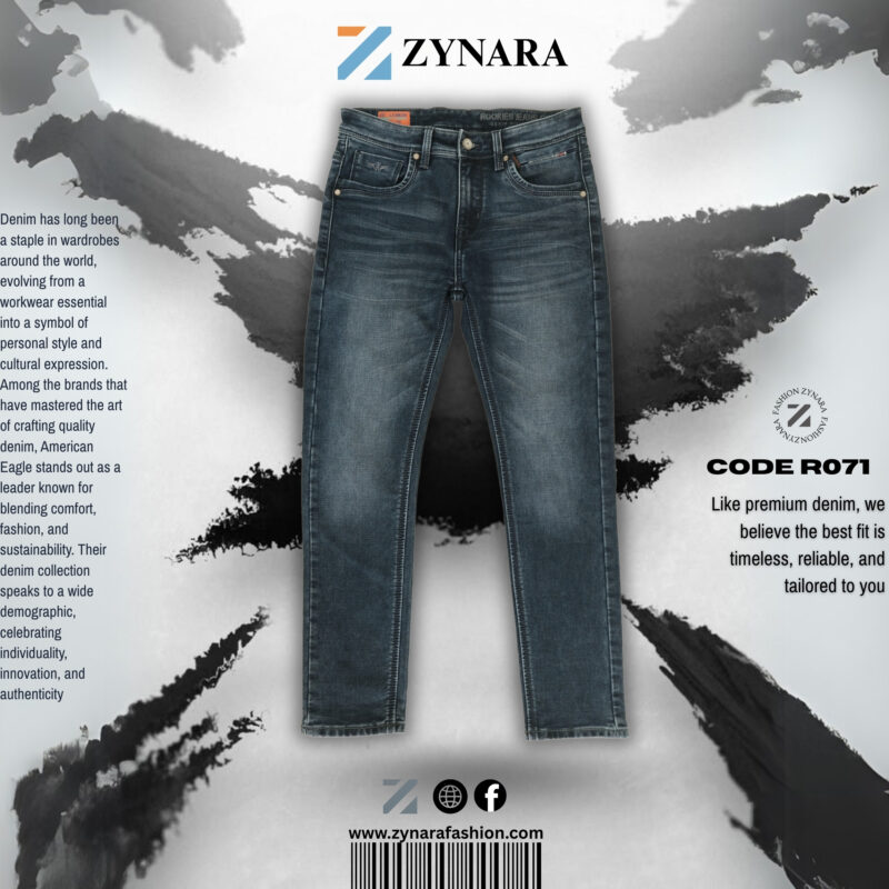 Premium Mens Denim Roo/k/es