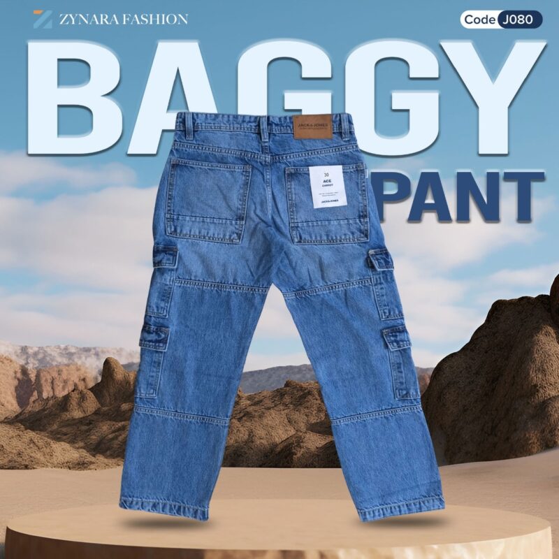 Zynrara Advance Premium Baggy Denim Pant in Bangladesh J080 - Image 2