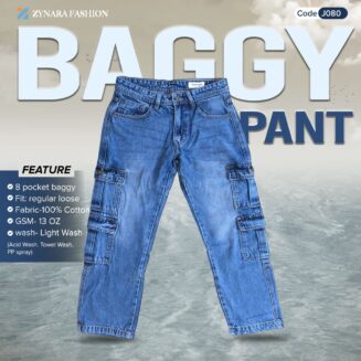 Zynrara Advance Premium Baggy Denim Pant in Bangladesh J080