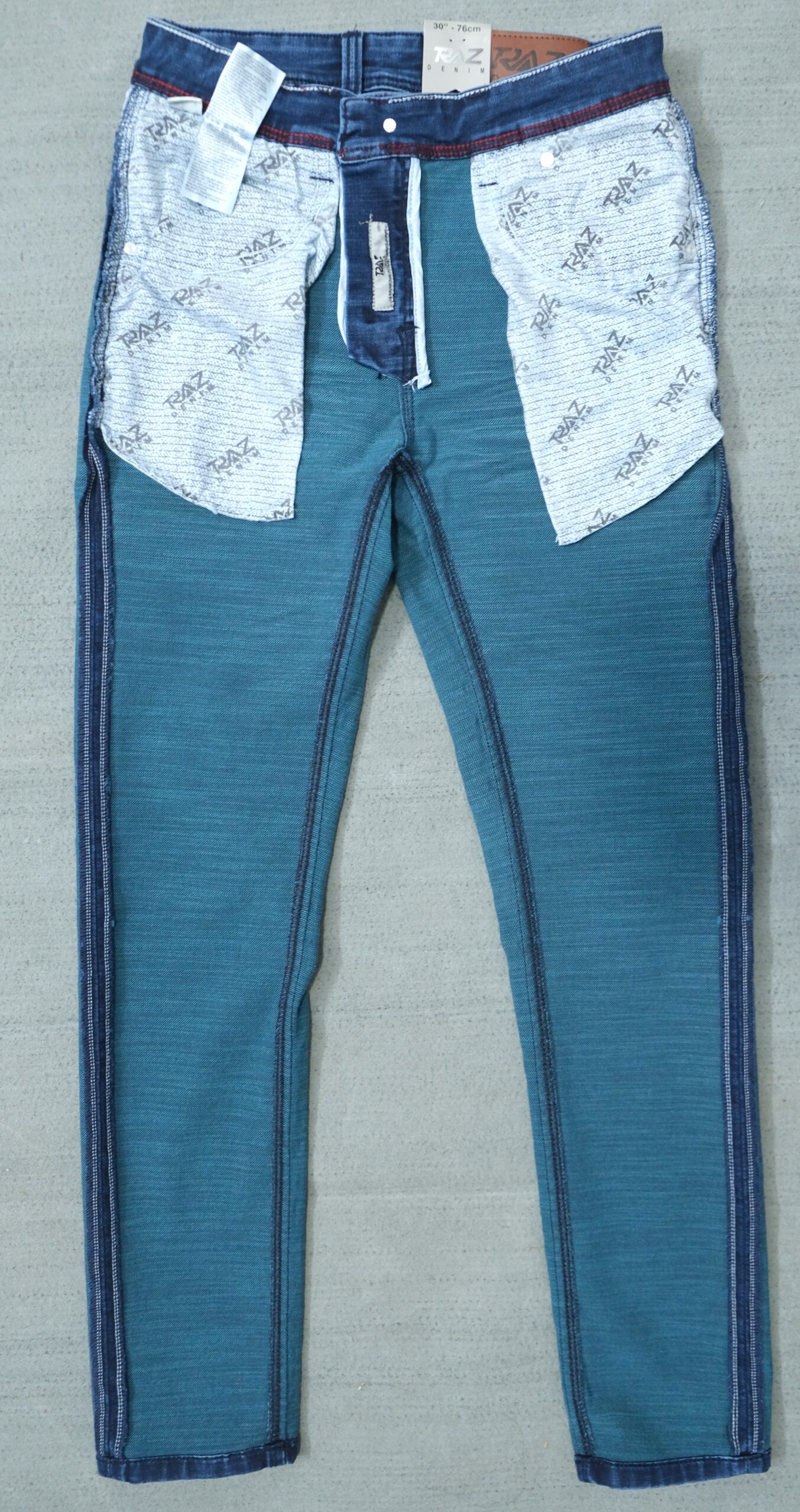 Zynara TRAZ Slim Fit Blue Denim Jeans for Men – Soft Stretch, Clean Wash & Everyday Flex CODE-T097 - Image 8