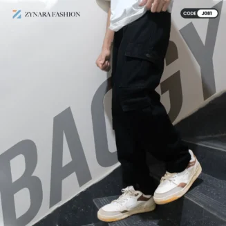 Zynara Fashion Black Baggy Denim Jeans for Men – Street Style Comfort Meets Premium Craft | CODE-J081