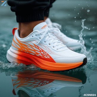 Men’s Water-Resistant Running Shoes – Lightweight, Shock-Absorb, High-Cushion Performance Sneakers | SpeedFlow Design | CODE - ZCSN024