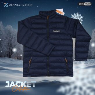 Premium Men's Navy Puffer Jacket – Winter-Ready Comfort & Style CODE-MJT001
