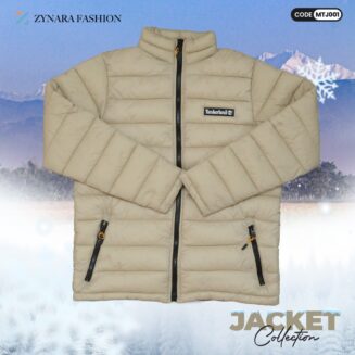 Stay Warm with ZYNARA Beige Puffer Jacket – Premium Quality for Every Season | CODE - MJT001
