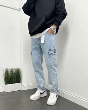 ZYNARA Premium Baggy Denim Jeans – Relaxed Fit & Effortless Style Code - JO101