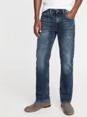 Smoke fade slim fit denim pant for men CODE-R108
