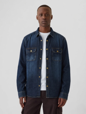 Refined Indigo Denim Overshirt । CODE-MTDS001