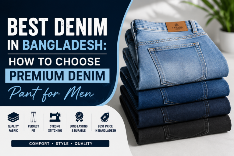 Best Denim in Bangladesh: How to Choose Premium Denim Pant for Men