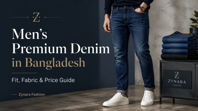 Men’s Premium Denim in Bangladesh: Fit, Fabric and Price Guide