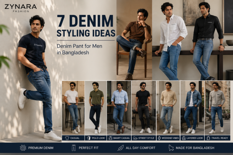 Denim Pant for Men in Bangladesh: 7 Daily Styling Ideas